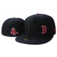 Most Popular High Quality MLB Boston Red Sox Hat Men Women Cap New Era Full Close Fit Caps Sports Embroidery Hats Hats หมวกฮิปฮอป หมวกnba หมวกแก๊ป ผู้ชาย หมวกla หมวก mlb