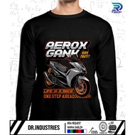 Yamaha Aerox Gank Long Sleeve T-Shirt Latest 2022 Rider Aerox Sunmori Best Seller New Design - DR IN