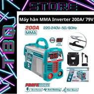 MMA Inverter Stick Welding Machine 200A TOTAL TW220069 | IGBT technology | Accessories Included | El
