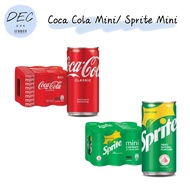 Coca Cola Mini/Sprite Mini 180ml x 6 Cans