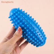 [RisingSunTy] PVC Foot Massage Ball Spiky Reliever Hedgehog Ball Fascia Relax Massager Plantar Fasciitis Trigger Point Shiatsu Pain Relief