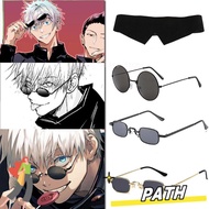 PA-HOME 1Pcs Gojo Satoru Glasses, Men Women Prop Eyewear Accessories Jujutsu Kaisen Cosplay Sunglass