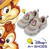 A++ Disney Lighting Shoes 14-19 Chip 'N' Dale Wide Version Velcro Felt Shape Casual Shoes~Normal