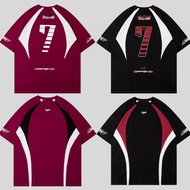 Sports T-Shirt No. 7 Loose-Sleeve Loose Form Unisex Football T-Shirt Sports Hot Trend 2025 - Sports 