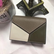 Dompet Geometrik Baru 2026 untuk Wanita, Dompet Kecil, Dompet Syiling, Pemegang ID Berbilang Slot Ka