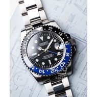 Seiko Batman GMT Watch 40mm | Custom Automatic NH34