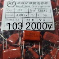 Capacitor 103 630v 630volt - 103 2000v FA27