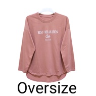 Women's Babyterry T-shirt 3/4 Sleeve Oversize Jumbo