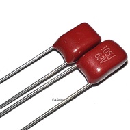 10pcs CBB Polypropylene Film Capacitor P5mm 63v104J 63v105J 63v224J 63v334J 63v474J 63v684J 63v1uf 1
