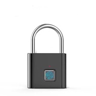 Smart Biometric Thumbprint Door Padlocks Rechargeable Door Lock Fingerprint Smart Padlock USB Keyless Quick Unlock