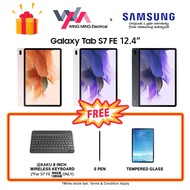 Samsung Galaxy Tab S7 FE T733 wth S Pen 12.4 Inch Android Tablet WIFI (6GB RAM + 128GB ROM) S7FE SM-T733 similar to Samsung Galaxy S7, S7 lite S6 lite, Huawei MediaPad M5 Lite Samsung Galaxy Tab S9 FE WiFi S9FE SM-X510 S9 FE+ SM-X610