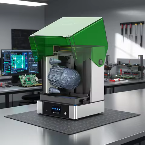 UniFormation GK3 Ultra LCD Printer0.3'' LCD Photocuring Resin 3d model making Printer with Build-in 