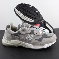 New Balance NB 992 支撐輕便 低幫 跑步鞋 男女同款 元祖灰