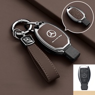 Car Key Cover Case Key Chain For Mercedes Benz CLA GLA GLK AMG GLC C C200 B200 S C E Class W213 Car 