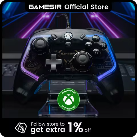 GameSir Kaleid Flux Xbox Controller Hall Effect Gamepad for Xbox Series X, Xbox Series S, Xbox One g