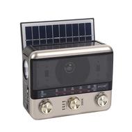 Multifunctional Solar Radio Full Band Old-fashioned Card Radio Old-fashioned Radio