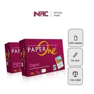 PAPER ONE Digital Copy Paper | A4 Size | 100gsm | 100 / 500 Sheets Pack