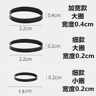Widened Rubber Band Small Rubber Band Black Rubber Band Female Tie Head Adult Rubber Band High Elast