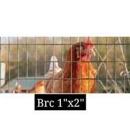 [Ready Stock] 3' x 40'Galvanized BRC Welded Iron Wire Mesh Net Netting /Dawai Jaring/ Dawai brc