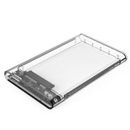 ORICO 2.5 INCH HDD / SSD USB3.0 SATA TRANSPARENT ENCLOSURE (2139U3-CR-EP)