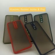 Case Color Doff Matte Transparan Softcase Xiaomi Redmi Note 8 Pro