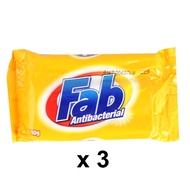 Fab Antibacterial Detergent Bar (130g x 3) MD1