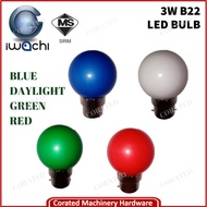 [CORATED]*10PCS PER SET* IWACHI 3W B22 Led Bulb