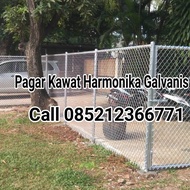 Kawat harmonika galvanis Tinggi 1,2M Tebal 3mm