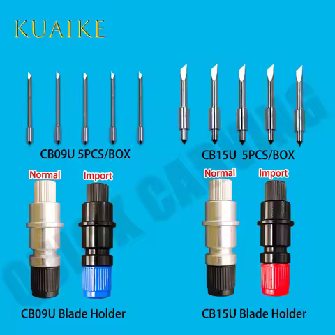 Graphtec CB15U CB09U Blade Holder 30 45 60 Degree Blades CE5000 CE6000 CE7000 Cemented Carbide Blade