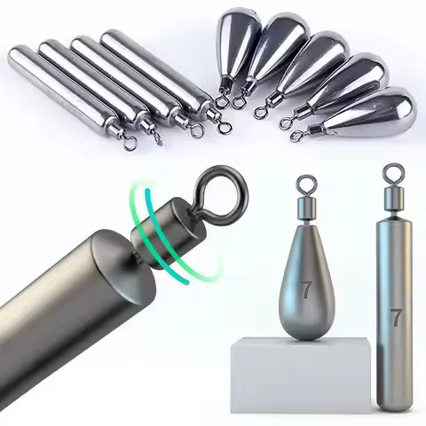 Tungsten Steel Fishing Weight Mold 1.8g 3.5g 5.3g 7g 10.5g cylinder Drop Shot Pendant Swivel Pesca M