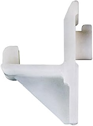 Maxx Cold R3313-151 Shelf Clip for 1 2 3 Solid Door Reach in Upright Refrigerator Cooler Freezer MCR-23FD MCR-49FD MCR-72FD MCF-23FD MCF-49FD MCF-72FD, 1pc, White