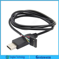 6Pin FTDI FT232RL USB to Serial Adapter Module USB to TTL/RS232 Cable