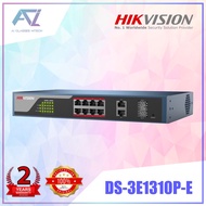 HIKVISION DS-3E1310P-E 8 Port Fast Ethernet Web-Management POE Switch 250m 4 KV high surge protectio