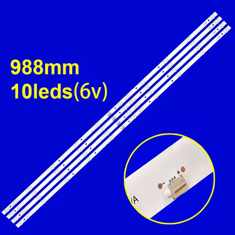 LED Backlight Strip For ROJEM HBTV-50K5S TD K50DLJ10US D50-M30 V500dJ6-QE1 JS-D-JP50DM-101EC A101EC 