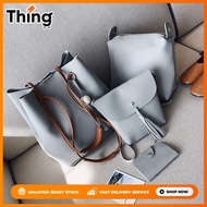 Kstyle 939 Top Sale 4in1 Korea Favourite Premium PU Beg Wanita Women Sling Bag Handbeg Wanita Should