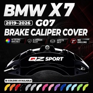 Aluminum Alloy Brake Caliper Covers for BMW X7 G07 2019-2026 xDrive30d xDrive40d xDrive40i xDrive50i