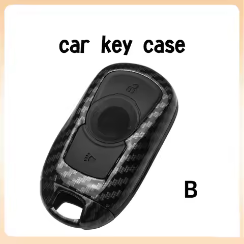 ABS Carbon Car Key Case Cover For Buick Envision Vervno GS 20T 28T Encore NEW LACROSSE Opel Astra k 