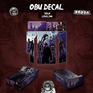 OBU Sticker Waterproof "Solo Leveling"