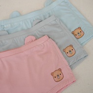 Lebear Girls Bamboo Boxer Briefs (Pack of 3)