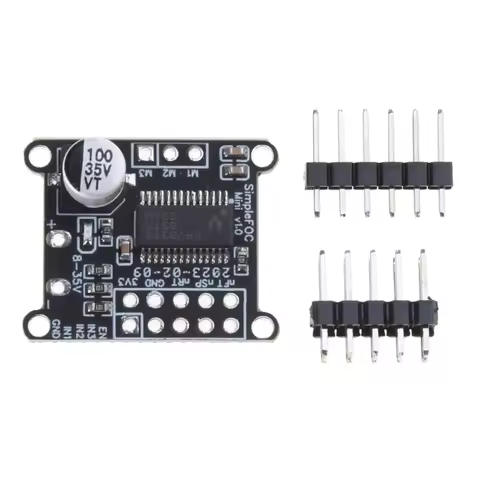 Brushless Motor Driver Simple FOC Mini DC 8V-30V 2.5A FOC Control Driver SVPWM/SPWM Algorithm DRV831