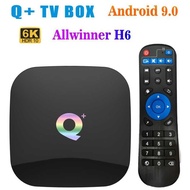 Q Plus Set-Top box Quanzhi H6 Single Band wifi tv box HD 6K Android 9.0 tv box Recommended