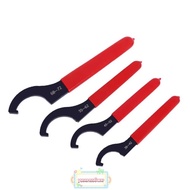 IYUSENSS6W Hook Wrench Spanner, For Round Nut C Black Oxidized Wrench Tools,  Type 38-42mm/45-52mm/5