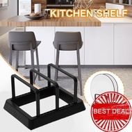 Kitchen Storage Shelf Plastic Cutting Board Dishes Rack Drainage Rack Assembled Adjustable U7u8
