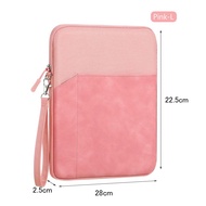 Ipad Sleeve Case Tas Pad warna abu-abu anti air Sarung Tablet Cover Uk. 7 inch - 108 inch