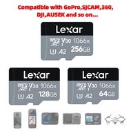 Lexar 1066x Memory Card 512G/128GB/64GB Up to 160MB/s Micro SD Card A2 U3 V30 TF Card For Gopro 7/8/