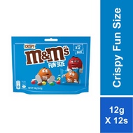 M&M's Crispy Milk Chocolate Fun Size 12g x 12s