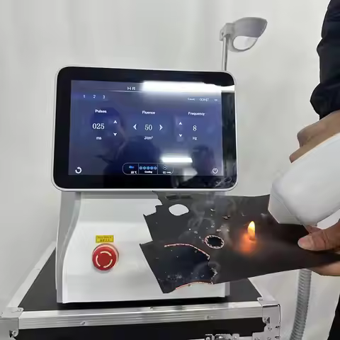 4000W Diode Laser Angel's Light Emerald Ice Platinum Cooling Head 3 Wavelengths 100J Permanent Painl