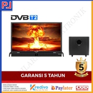 TV DIGITAL + SPEAKER SOUNDBAR POLYTRON PLD43BV1558 43 INCH KHUSUS BANDUNG & JAWABARAT