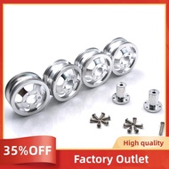 Metal Upgrade Shock-Proof Wheel Hub Rim for B1 B16 B24 B36 C14 C24 1/16  RC Truck with