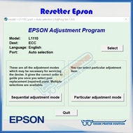Terbaru Resetter Reseter Reset Printer Epson L1110 L 1110